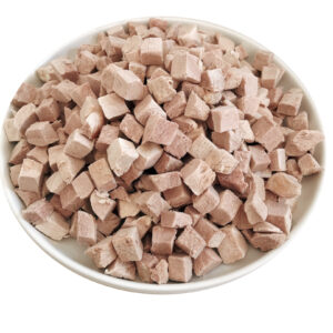 freeze-dried duck cubes